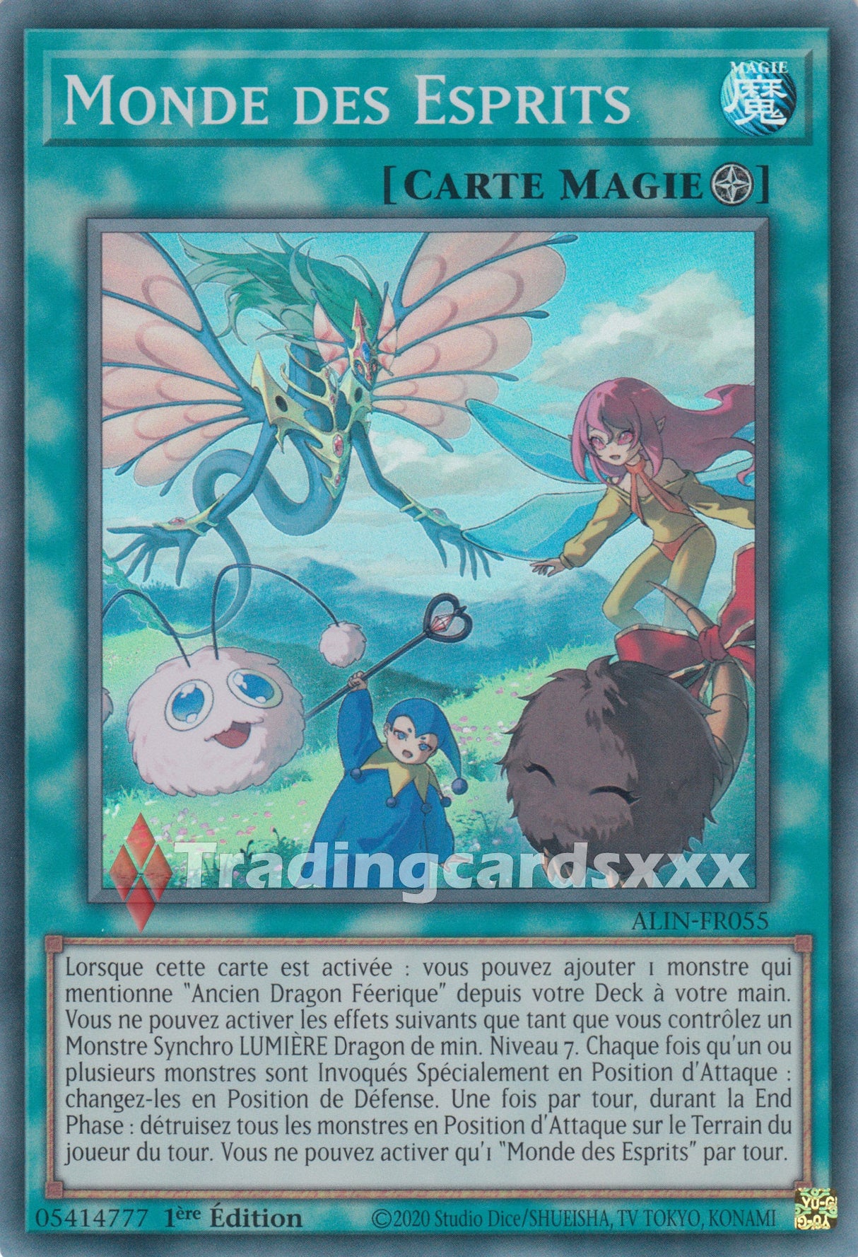 Yu-Gi-Oh! Monde des Esprits : SR ALIN-FR055