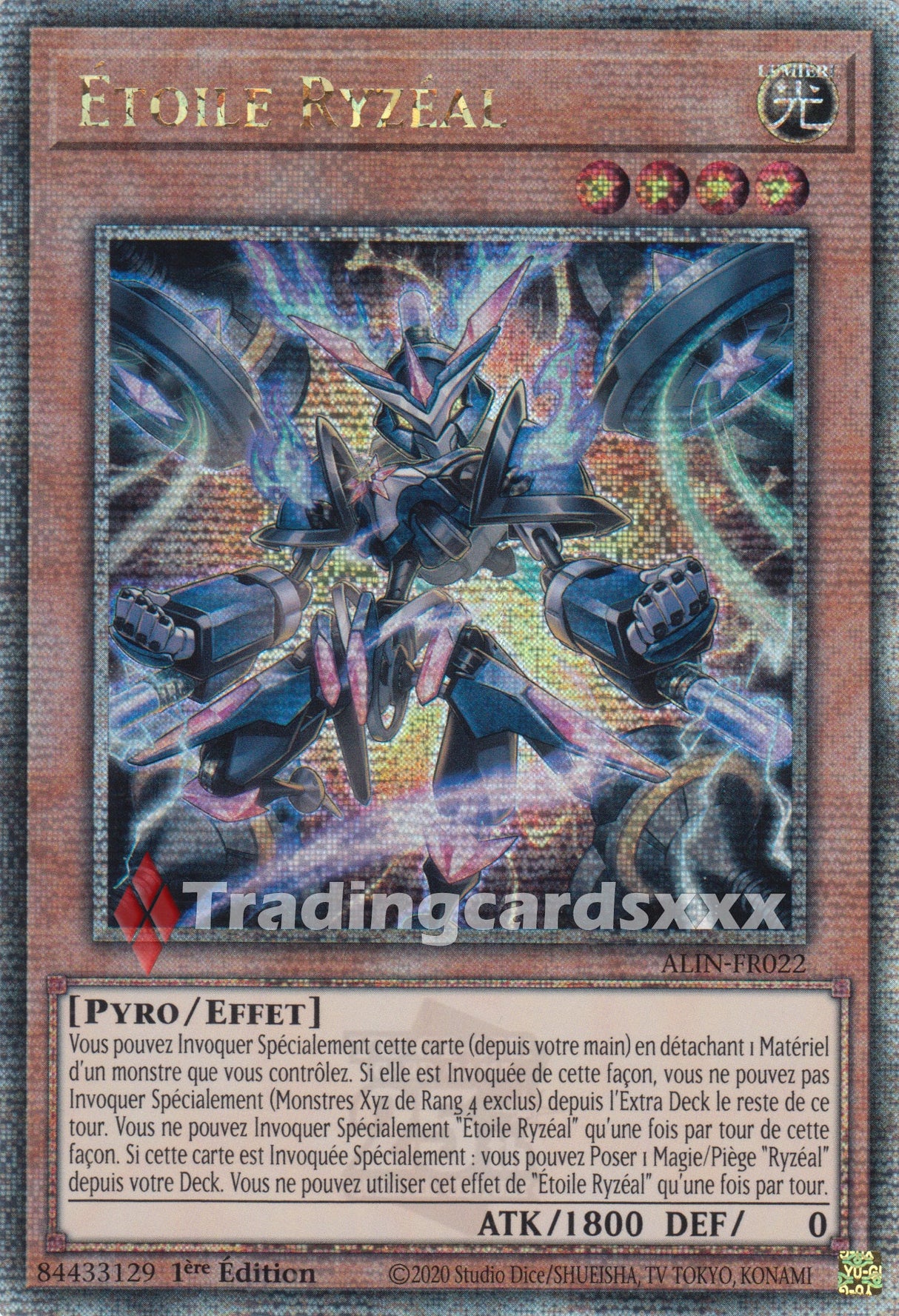 Yu-Gi-Oh! Étoile Ryzéal : QCSE ALIN-FR022