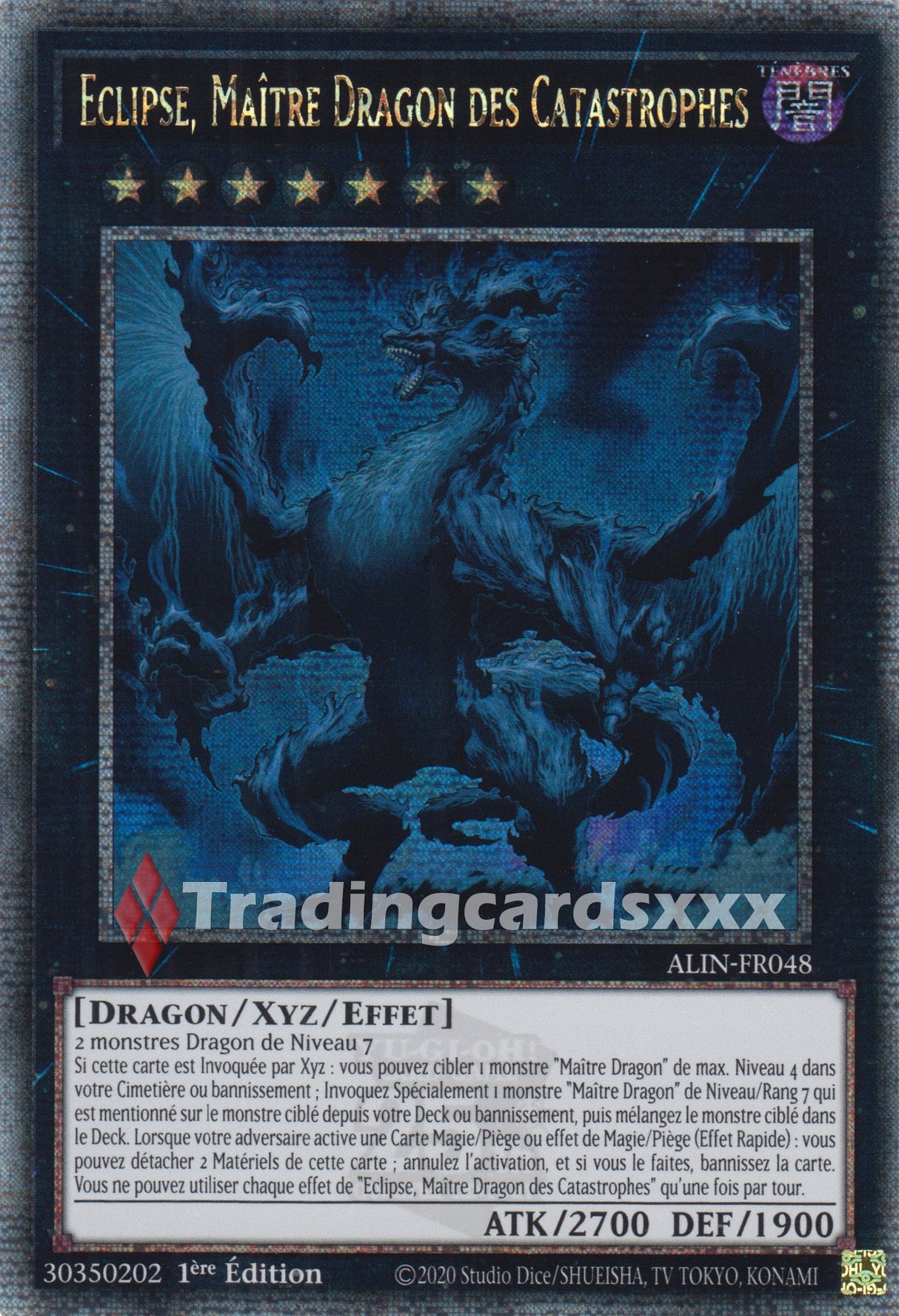 Yu-Gi-Oh! Eclipse, Maître Dragon des Catastrophes : QCSE ALIN-FR048