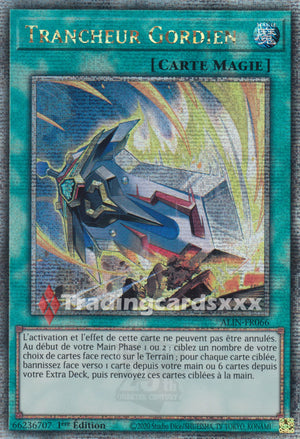 Yu-Gi-Oh! Trancheur Gordien : QCSE ALIN-FR066