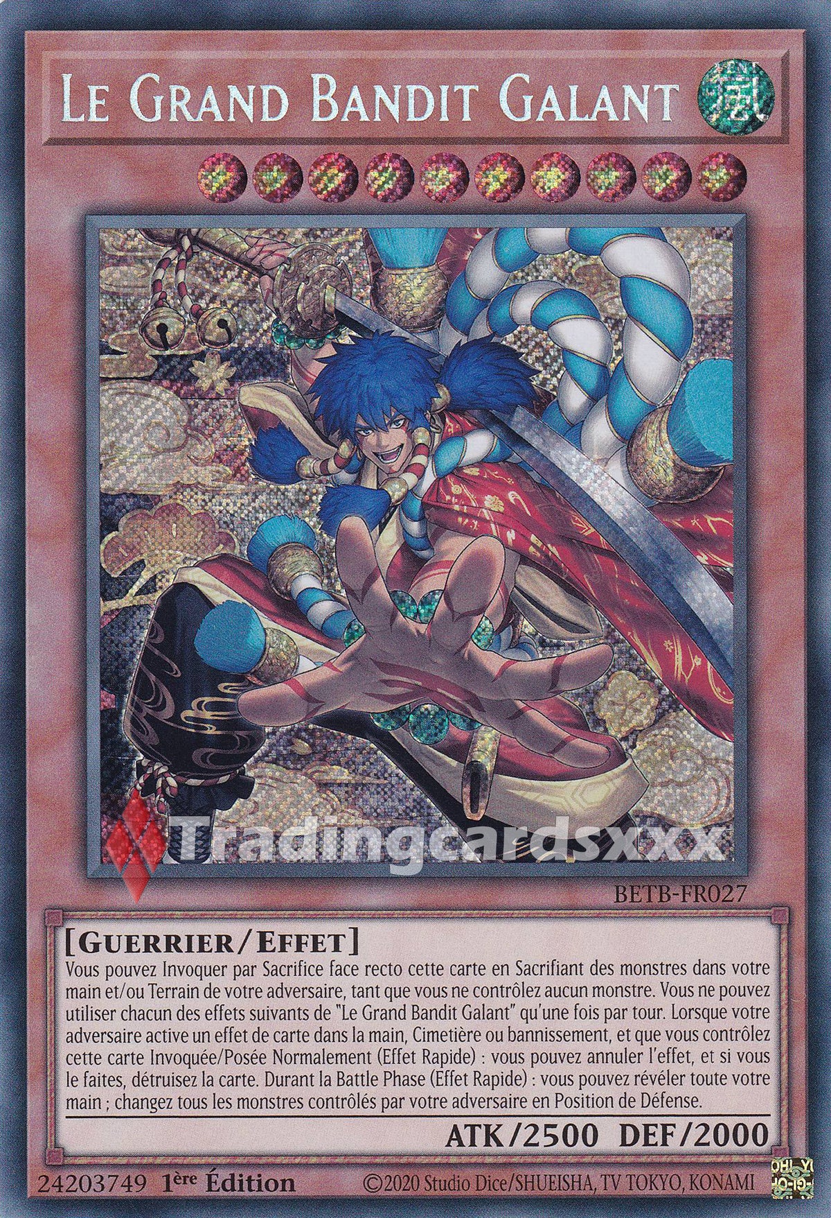 Yu-Gi-Oh! Le Grand Bandit Galant : SE BETB-FR027