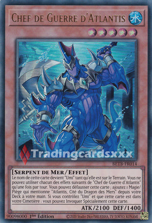 Yu-Gi-Oh! Chef de Guerre d'Atlantis : UR BETB-FR014