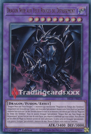 Yu-Gi-Oh! Dragon Noir aux Yeux Rouges du Dépassement : UR BETB-FR036