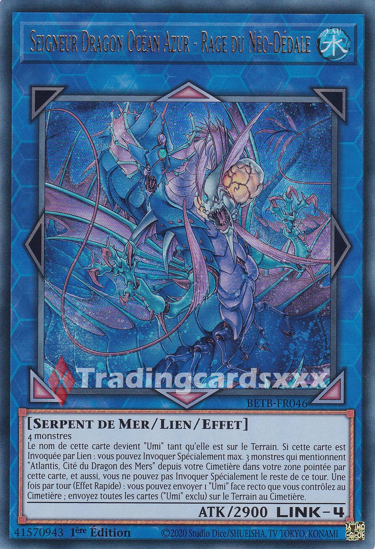 Yu-Gi-Oh! Seigneur Dragon Océan Azur - Rage du Néo-Dédale : UR BETB-FR046
