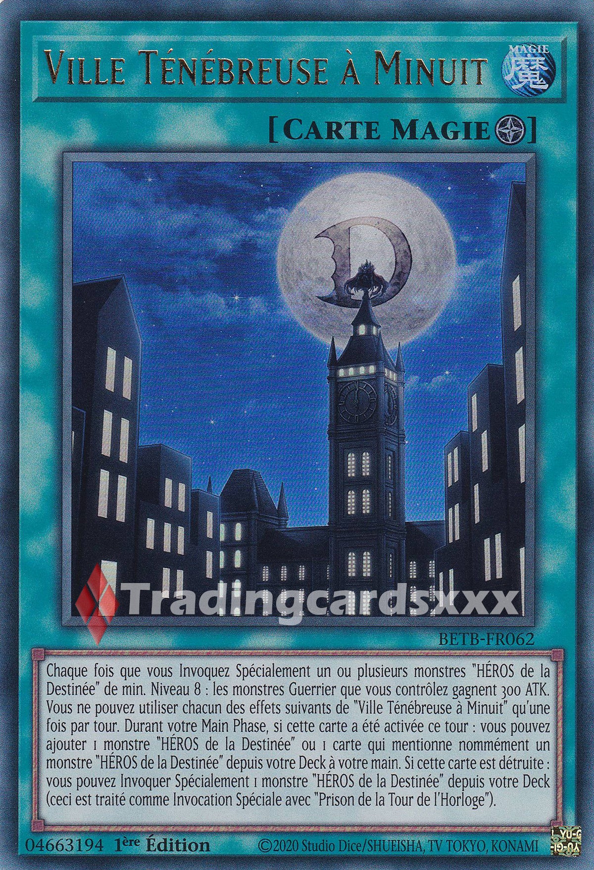 Yu-Gi-Oh! Ville Ténébreuse à Minuit : UR BETB-FR062