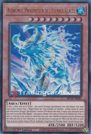 Yu-Gi-Oh! Audhumla, Progéniteur de l'Étendue Glacée : UR BETB-FR081