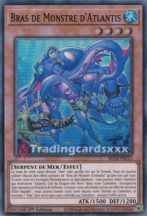 Yu-Gi-Oh! Bras de Monstre d'Atlantis : SR BETB-FR015