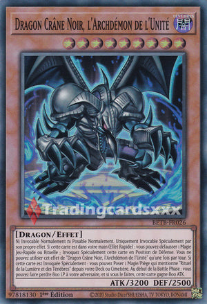 Yu-Gi-Oh! Dragon Crâne Noir, l'Archdémon de l'Unité : SR BETB-FR026