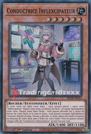Yu-Gi-Oh! Conductrice Inflexcipateur : SR BETB-FR024