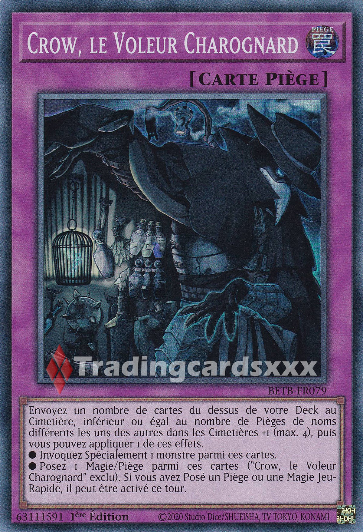 Yu-Gi-Oh! Crow, le Voleur Charognard : SR BETB-FR079