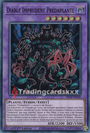 Yu-Gi-Oh! Diable Imprudent Prédaplante : SR BETB-FR100