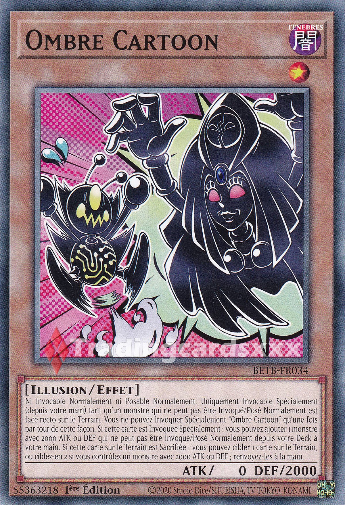 Yu-Gi-Oh! Ombre Cartoon : C BETB-FR034