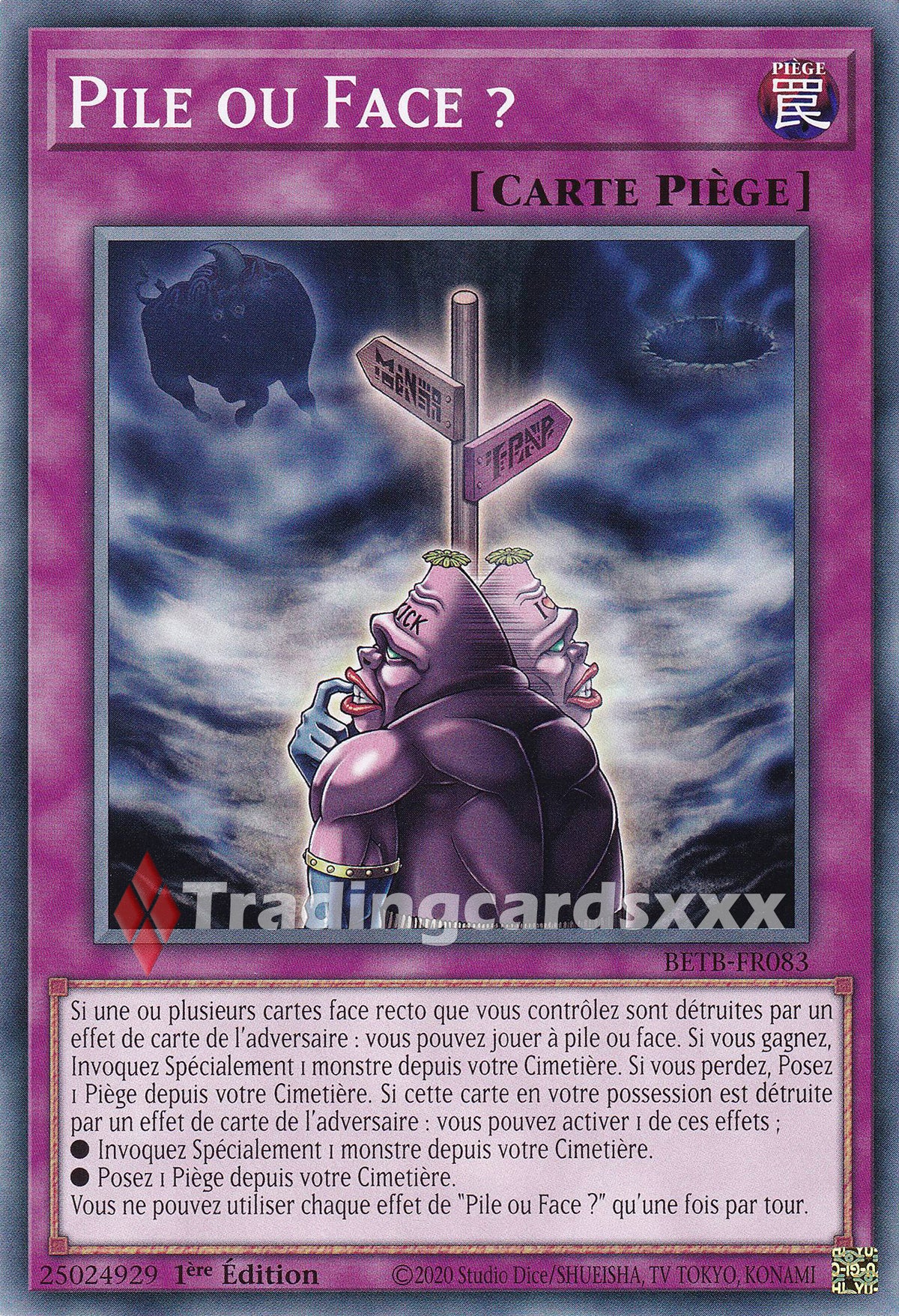 Yu-Gi-Oh! Pile ou Face ? : C BETB-FR083