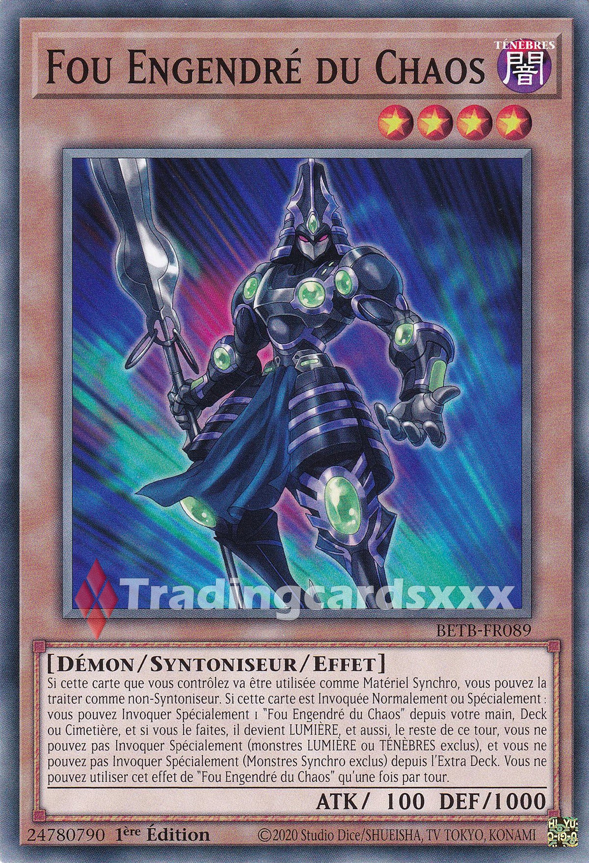 Yu-Gi-Oh! Fou Engendré du Chaos : C BETB-FR089