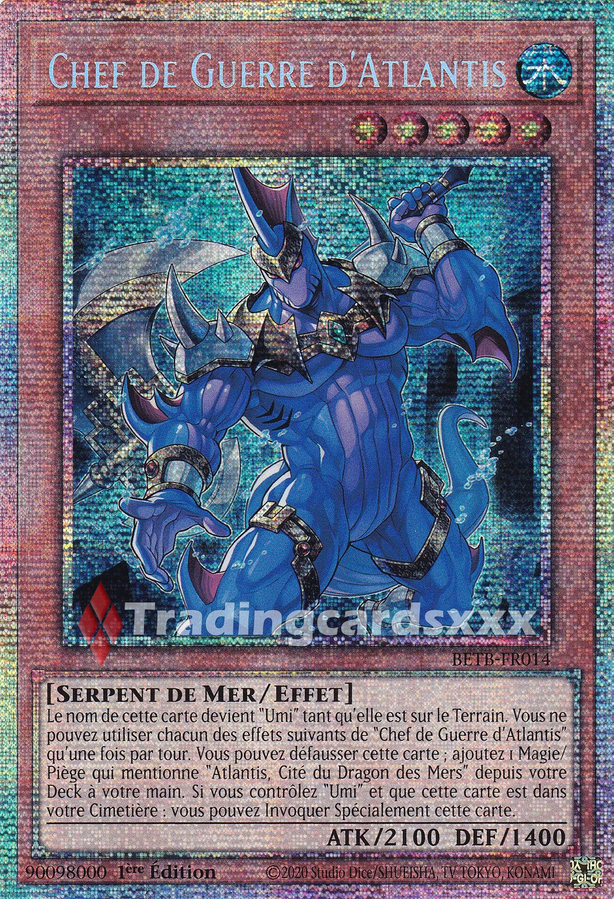 Yu-Gi-Oh! Chef de Guerre d'Atlantis : STAR BETB-FR014