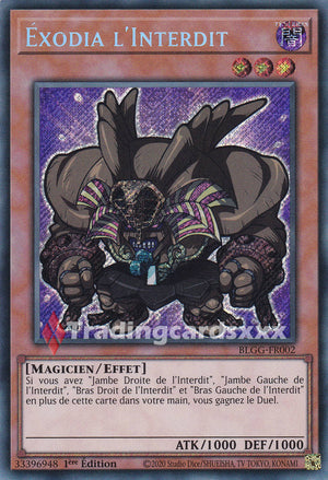 Yu-Gi-Oh! Éxodia l'Interdit : SE BLGG-FR002