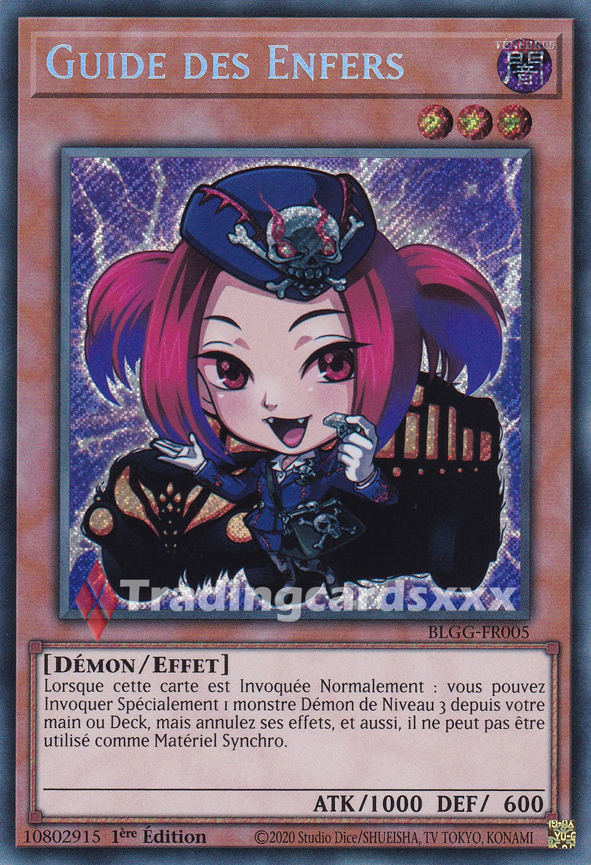 Yu-Gi-Oh! Guide des Enfers : SE BLGG-FR005