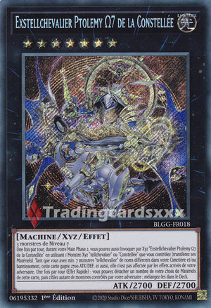 Yu-Gi-Oh! Exstellchevalier Ptolemy Ω7 de la Constellée : SE BLGG-FR018