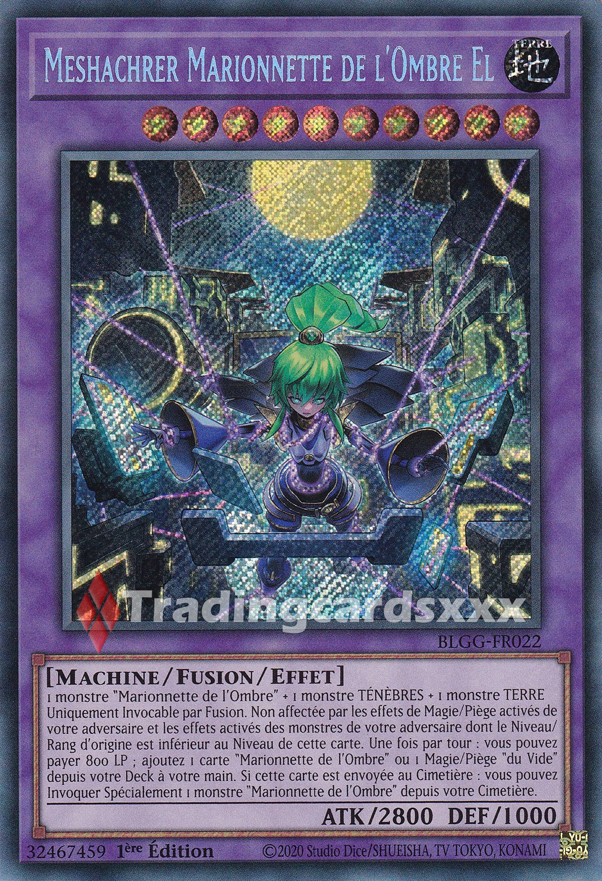 Yu-Gi-Oh! Meshachrer Marionnette de l'Ombre El : SE BLGG-FR022