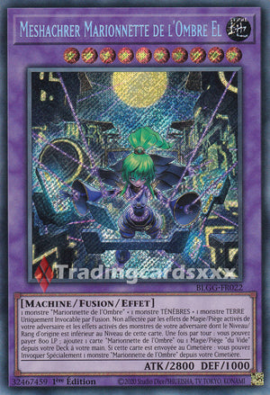 Yu-Gi-Oh! Meshachrer Marionnette de l'Ombre El : SE BLGG-FR022