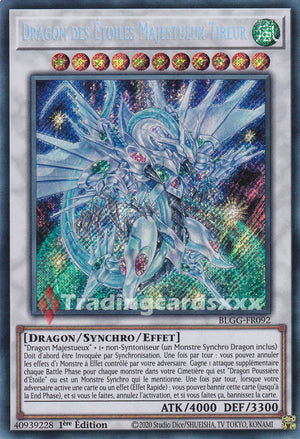 Yu-Gi-Oh! Dragon des Étoiles Majestueux Tireur : SE BLGG-FR092