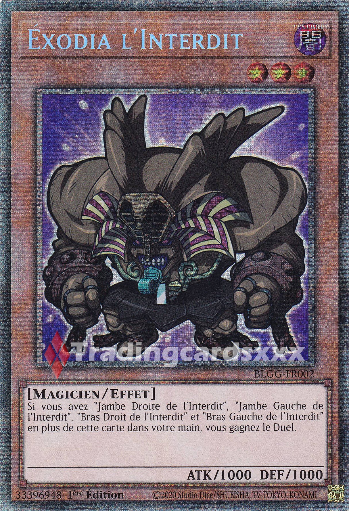 Yu-Gi-Oh! Éxodia l'Interdit : STAR BLGG-FR002