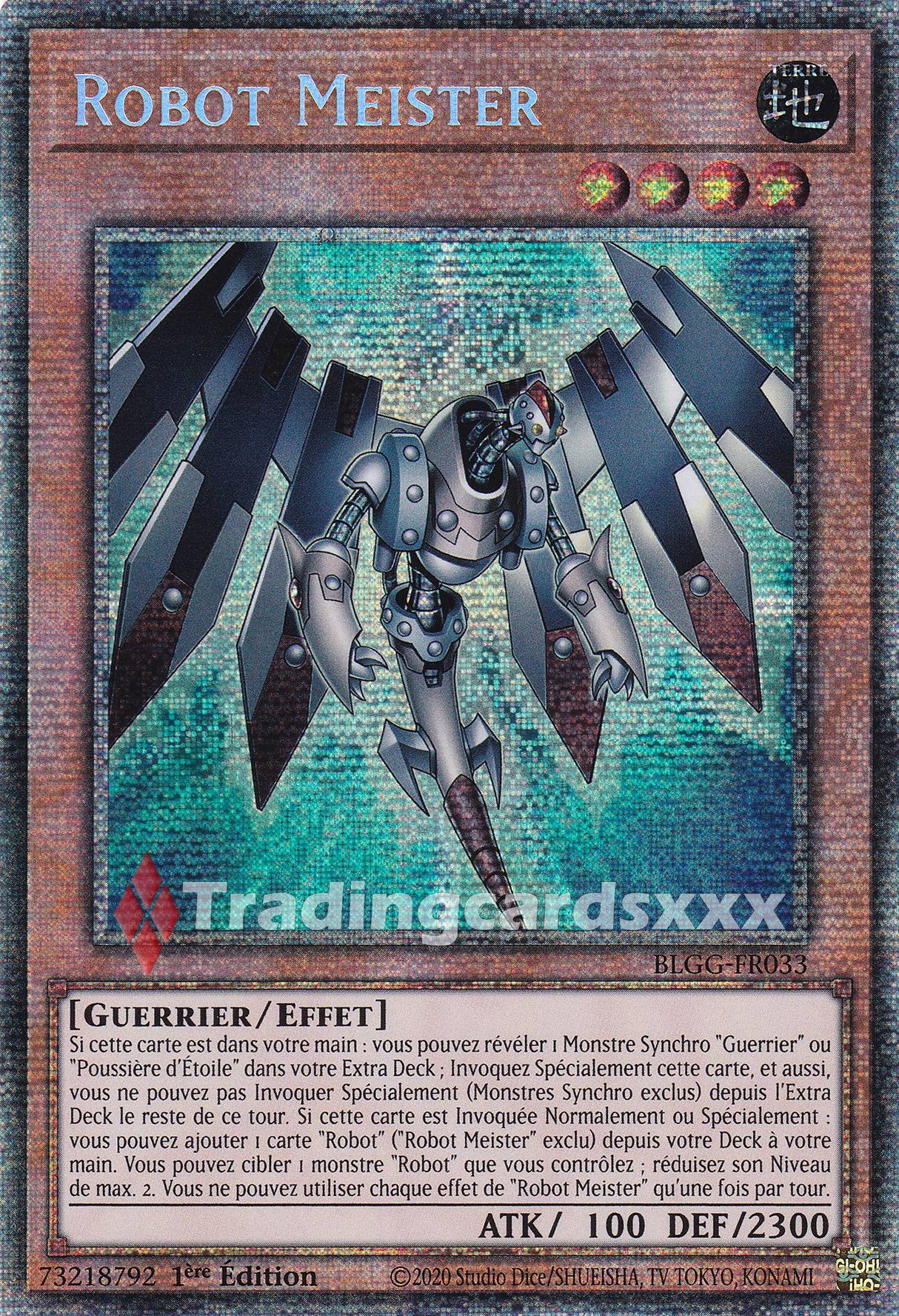 Yu-Gi-Oh! Robot Meister : STAR BLGG-FR033
