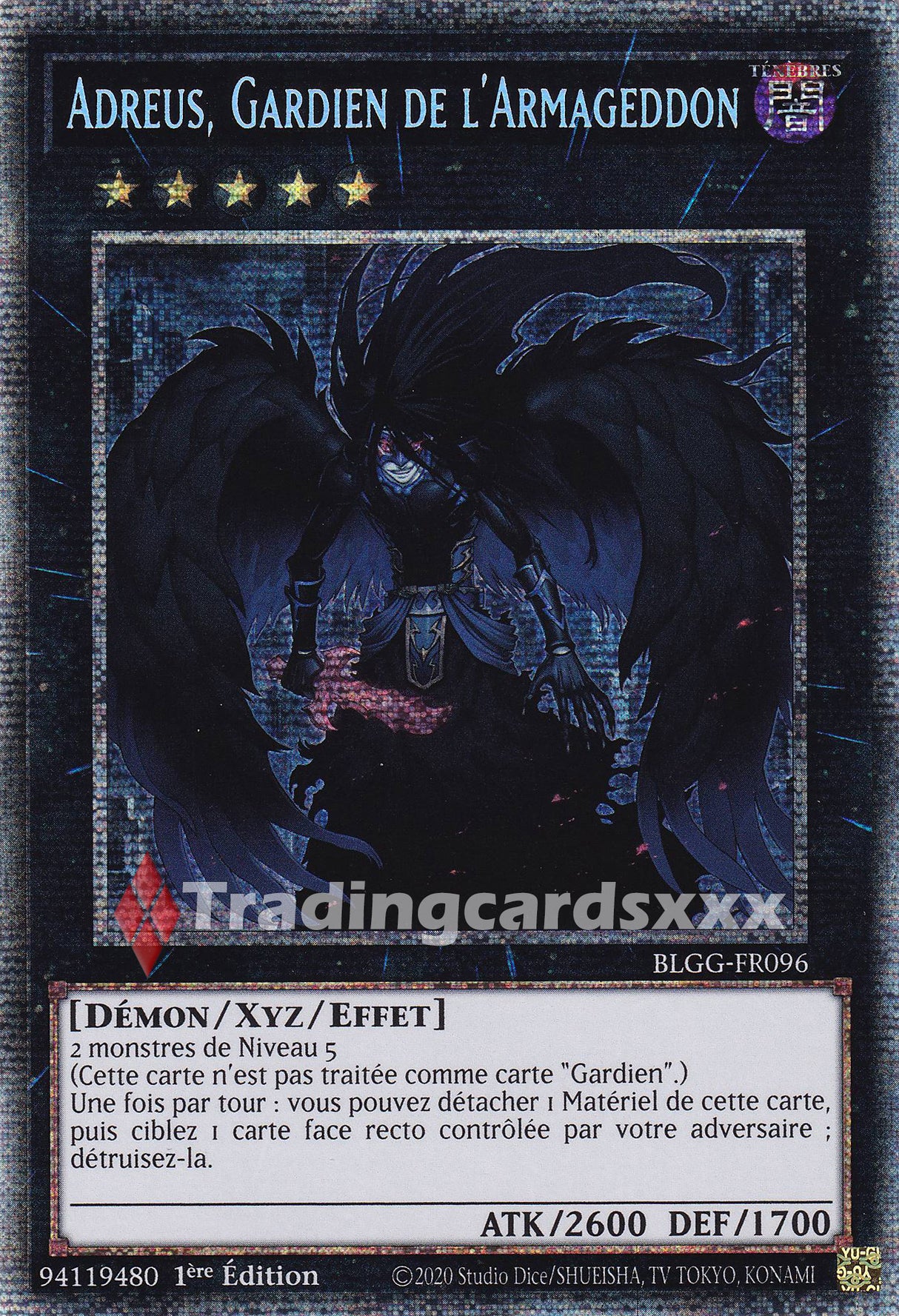 Yu-Gi-Oh! Adreus, Gardien de l'Armageddon : STAR BLGG-FR096