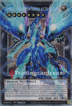 Yu-Gi-Oh! Numéro 62 : Dragon Photon Primordial aux Yeux Galactiques : OF STAR BLGG-FR140
