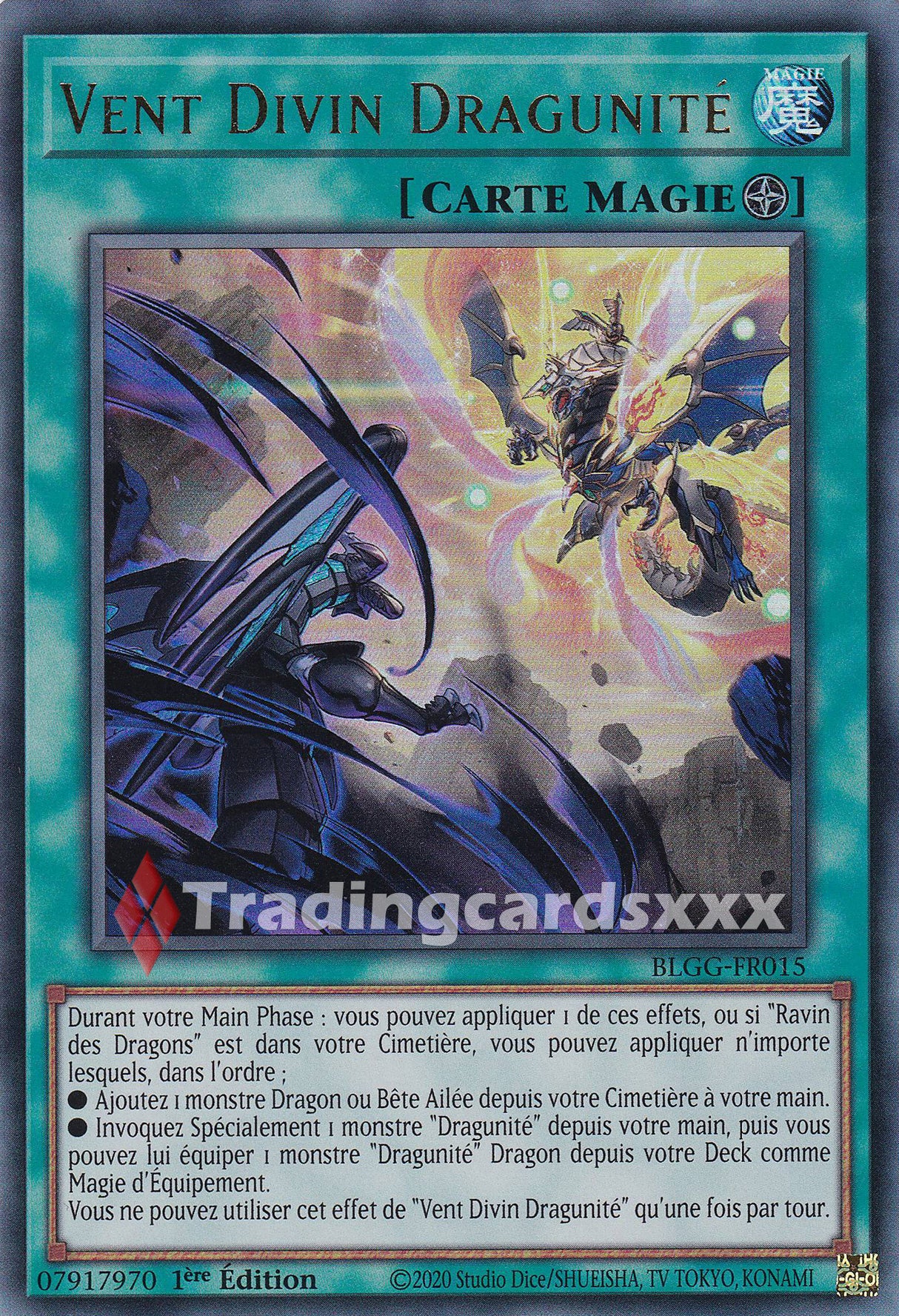 Yu-Gi-Oh! Vent Divin Dragunité : UR BLGG-FR015