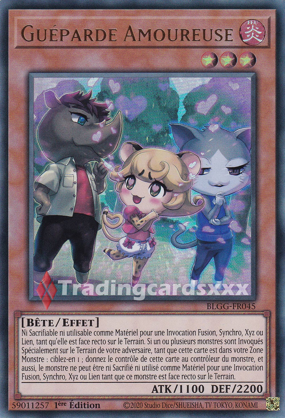 Yu-Gi-Oh! Guéparde Amoureuse : UR BLGG-FR045