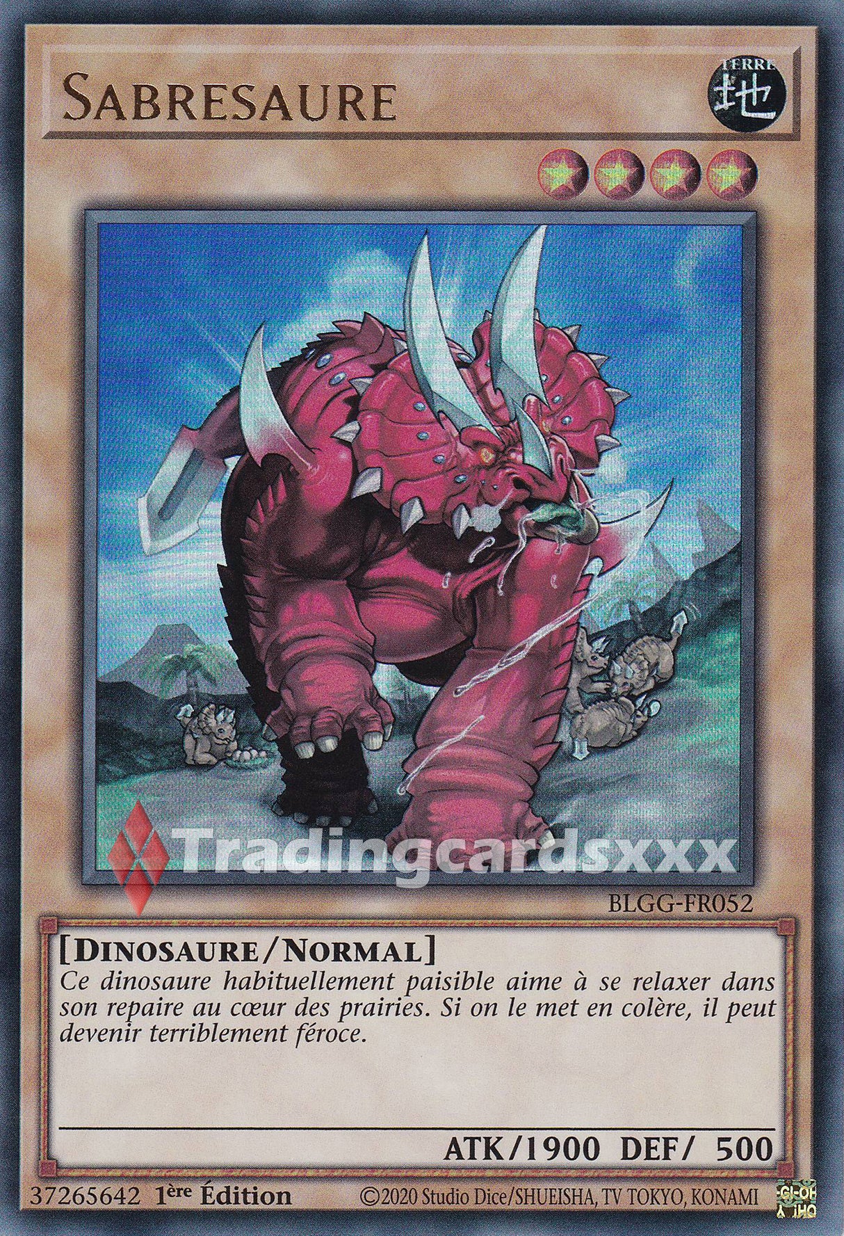 Yu-Gi-Oh! Sabresaure : UR BLGG-FR052