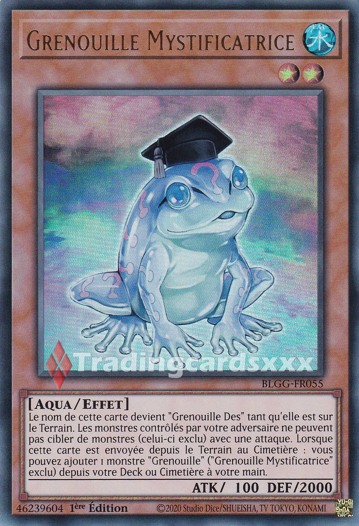 Yu-Gi-Oh! Grenouille Mystificatrice : UR BLGG-FR055