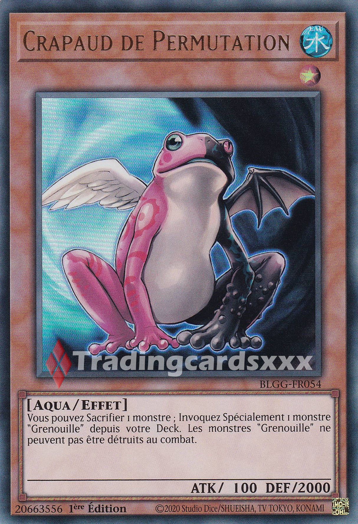 Yu-Gi-Oh! Crapaud de Permutation : UR BLGG-FR054