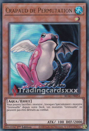 Yu-Gi-Oh! Crapaud de Permutation : UR BLGG-FR054