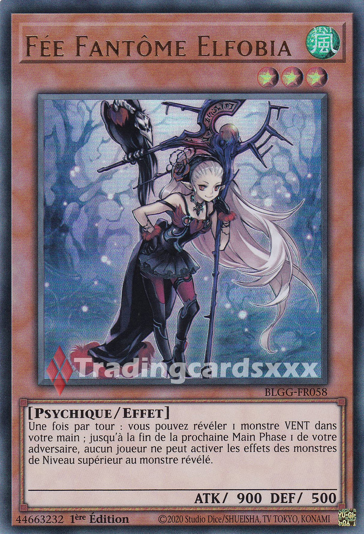 Yu-Gi-Oh! Fée Fantôme Elfobia : UR BLGG-FR058