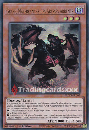 Yu-Gi-Oh! Graff, Malebranche des Abysses Ardents : UR BLGG-FR063