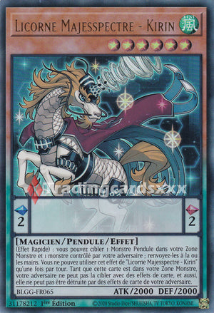 Yu-Gi-Oh! Licorne Majesspectre - Kirin : UR BLGG-FR065