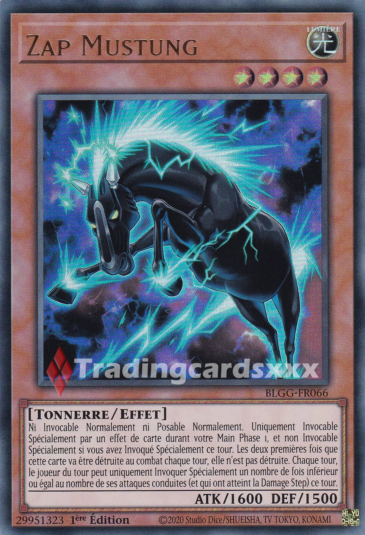 Yu-Gi-Oh! Zap Mustung : UR BLGG-FR066