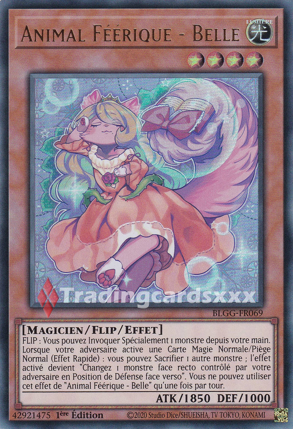 Yu-Gi-Oh! Animal Féérique - Belle : UR BLGG-FR069