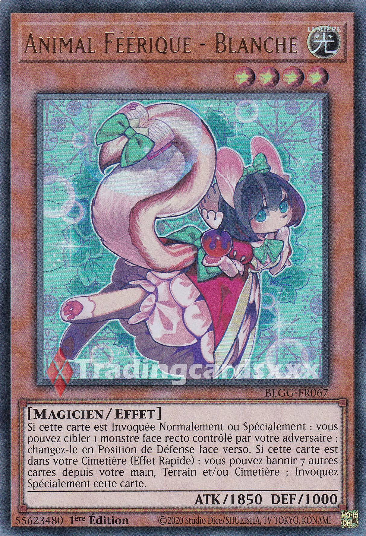 Yu-Gi-Oh! Animal Féérique - Blanche : UR BLGG-FR067