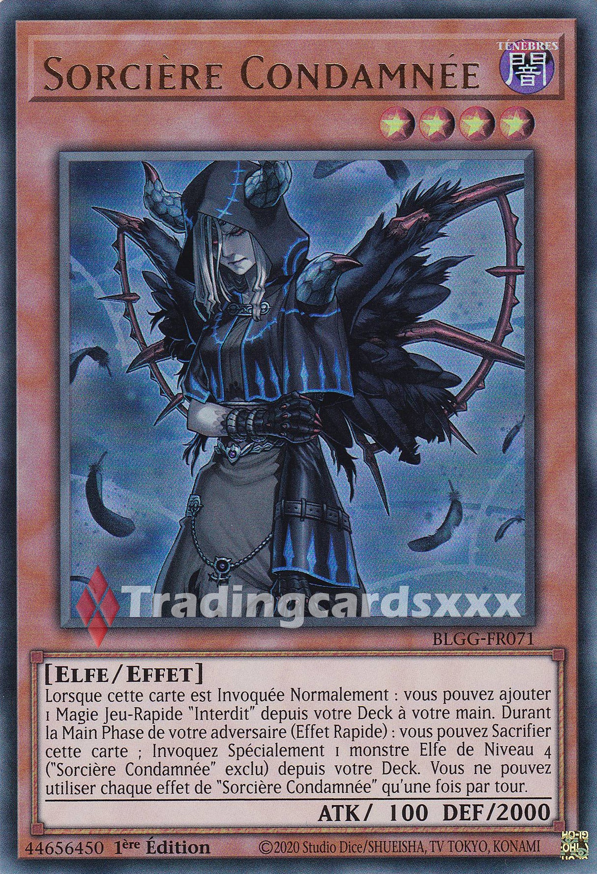 Yu-Gi-Oh! Sorcière Condamnée : UR BLGG-FR071