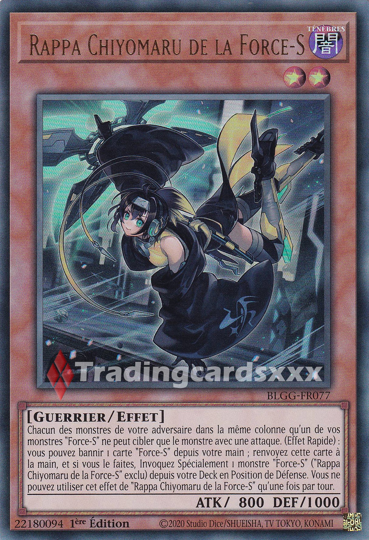 Yu-Gi-Oh! Rappa Chiyomaru de la Force-S : UR BLGG-FR077