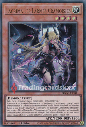 Yu-Gi-Oh! Lacrima les Larmes Cramoisies : UR BLGG-FR081