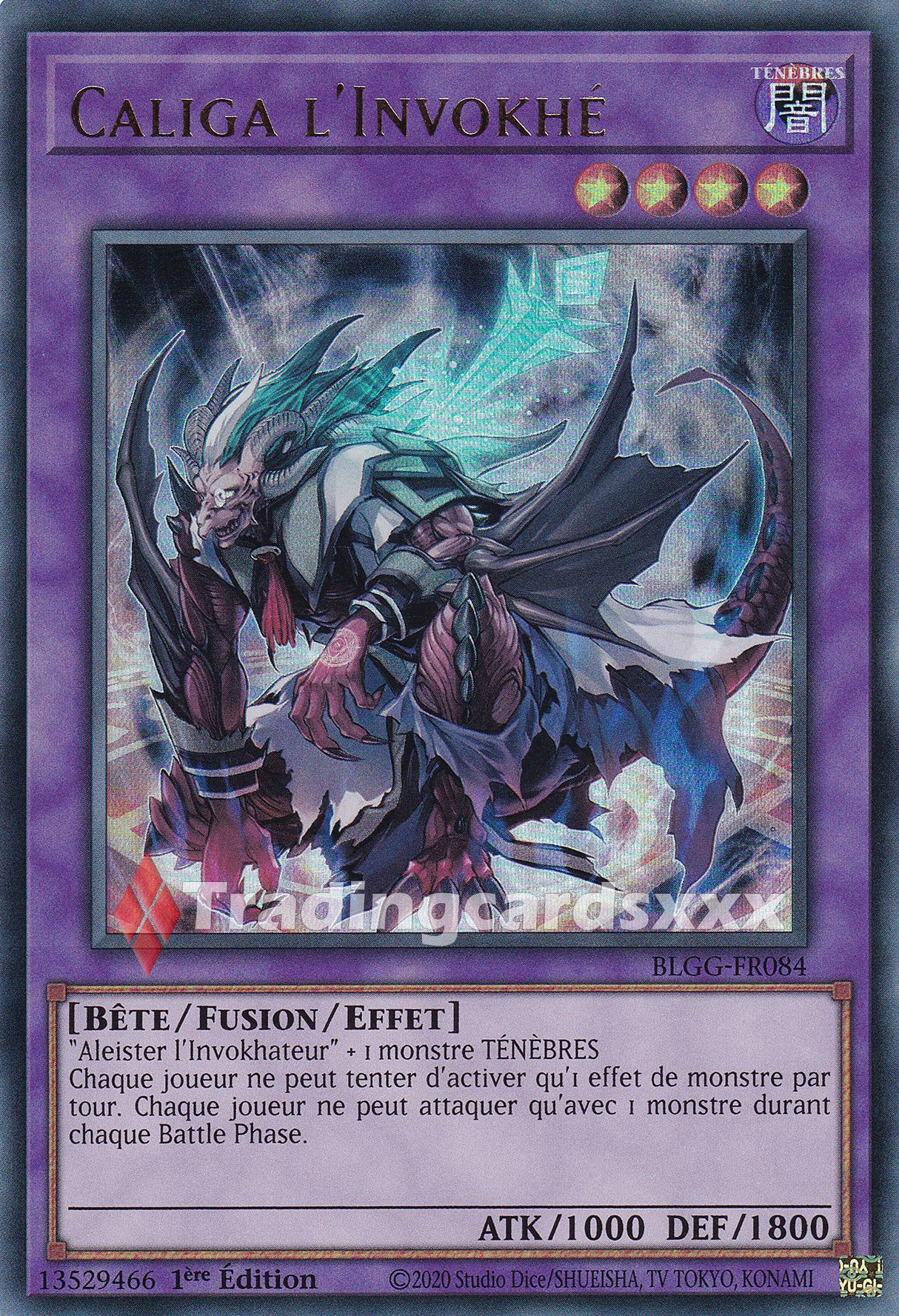 Yu-Gi-Oh! Caliga l'Invokhé : UR BLGG-FR084