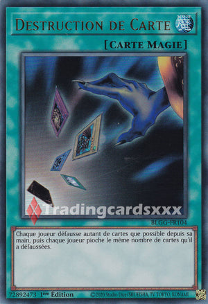 Yu-Gi-Oh! Destruction de Carte : UR BLGG-FR104