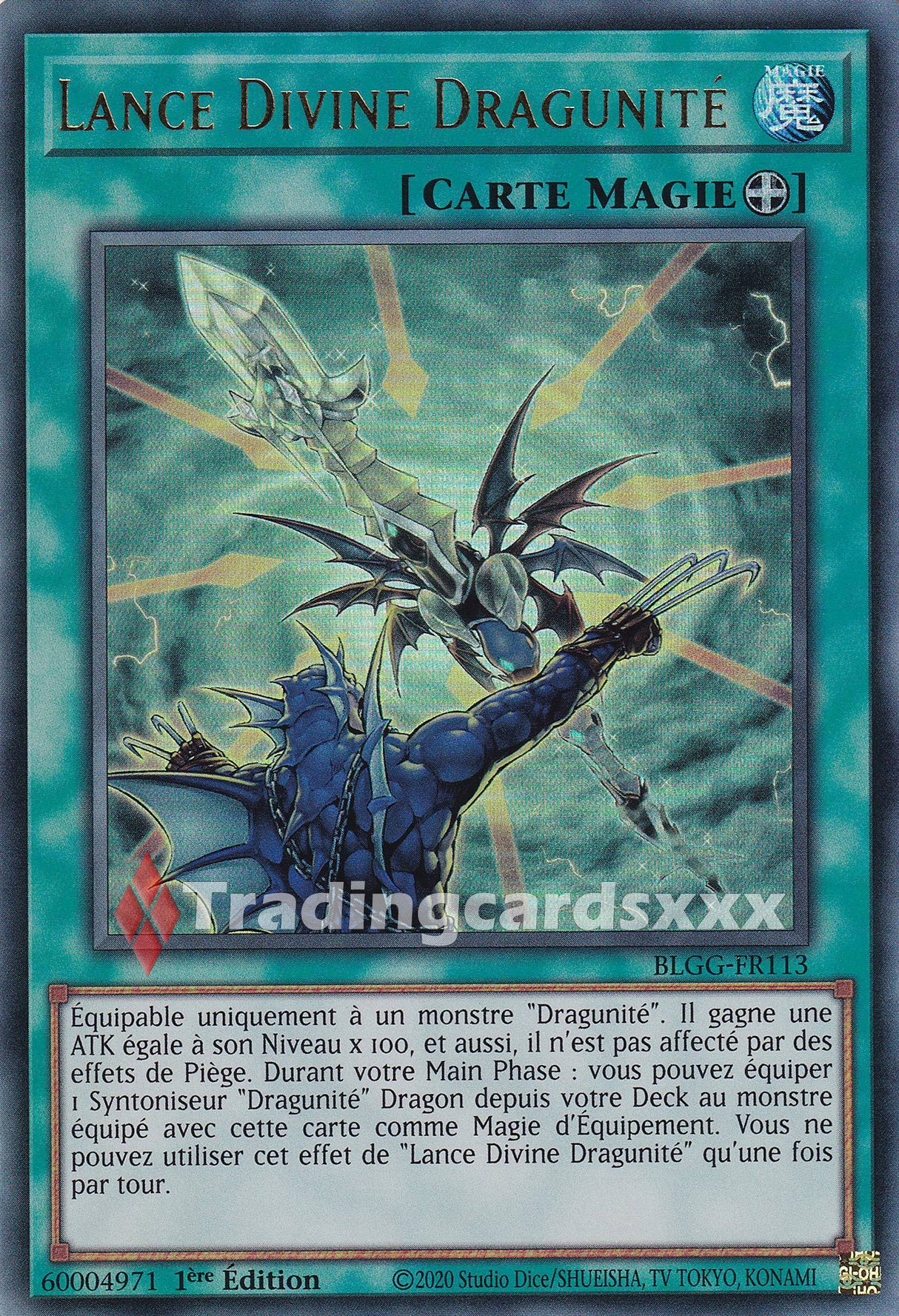 Yu-Gi-Oh! Lance Divine Dragunité : UR BLGG-FR113