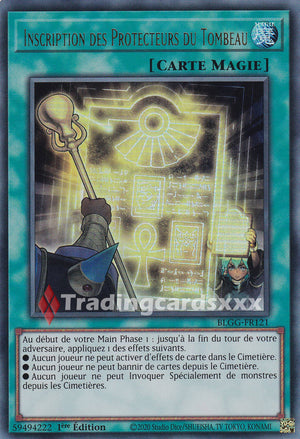 Yu-Gi-Oh! Inscription des Protecteurs du Tombeau : UR BLGG-FR121