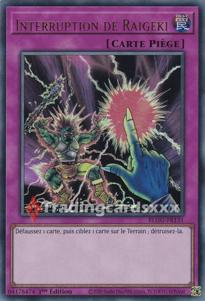 Yu-Gi-Oh! Interruption de Raigeki : UR BLGG-FR131