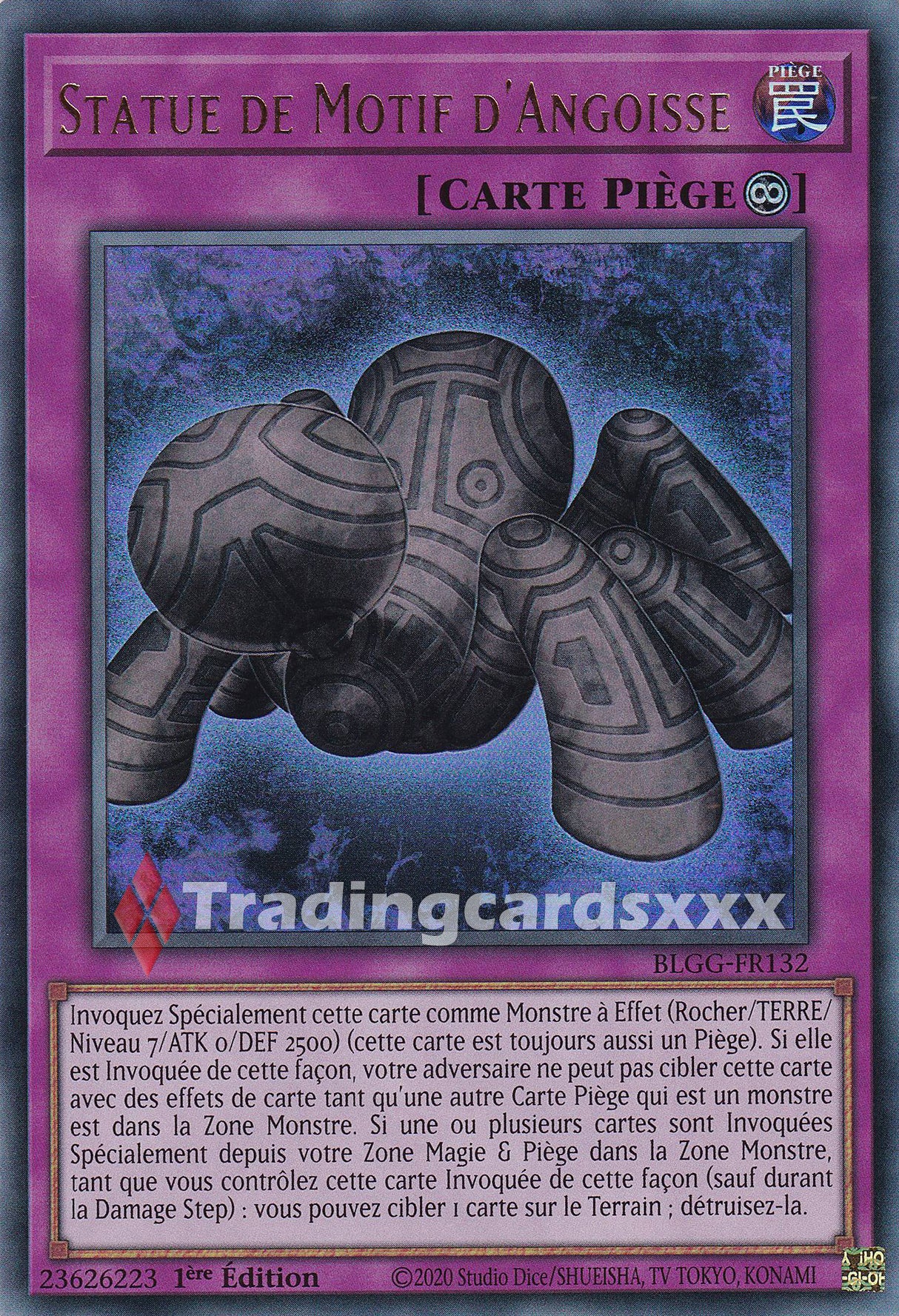 Yu-Gi-Oh! Statue de Motif d'Angoisse : UR BLGG-FR132